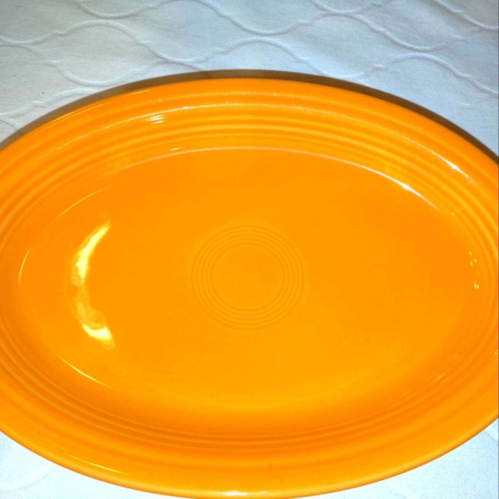 Fiestaware oval platter